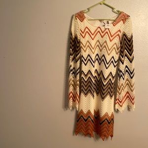 Apricot lane vintage dress size large fits small.